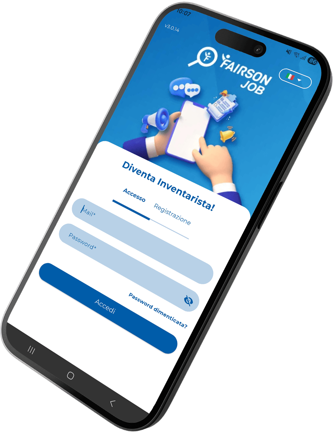 applicazione Fairson Job applicazione Fairson Job