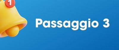 Passaggio 3 Passaggio 3