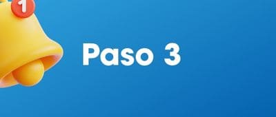 Paso 3 Paso 3